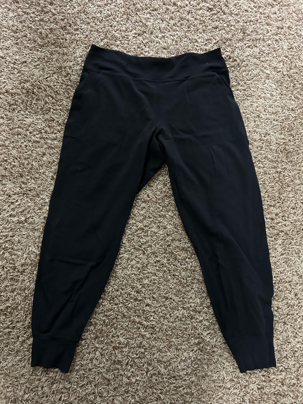 lululemon athletica Black Track Joggers